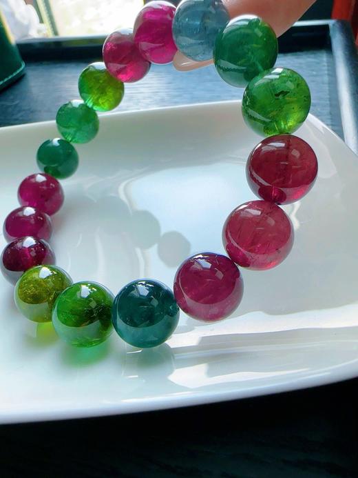 40.61g 11.4mm 碧玺手链 商品图4