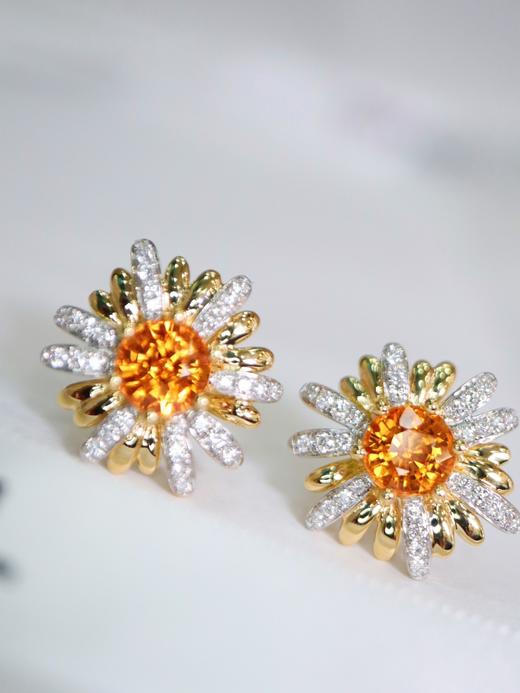 2.6ct 芬达石耳环 商品图2