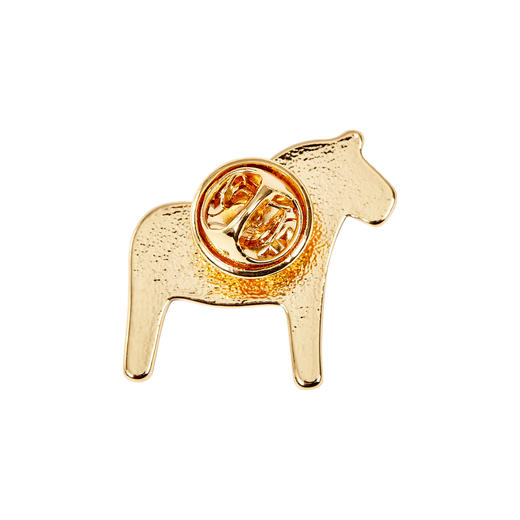 瑞典设计 北欧木马胸针单色 长度大约2.5cm 一个 商品图1