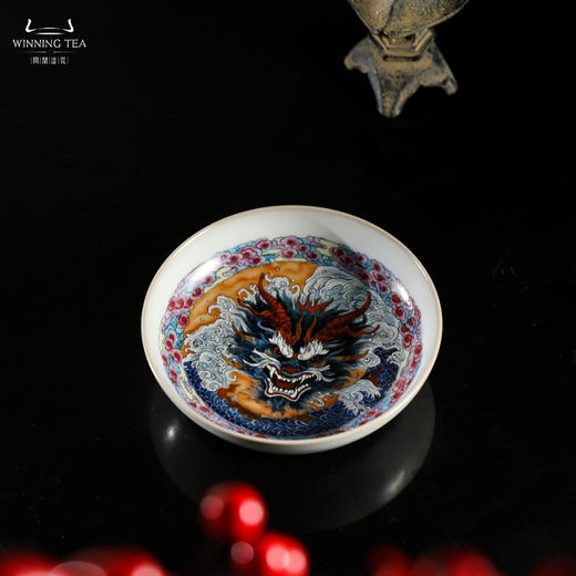 问鼎汝瓷鼎峰系列月白辛丑精工复刻款2.5亿洗（龙腾云雾） 商品图0