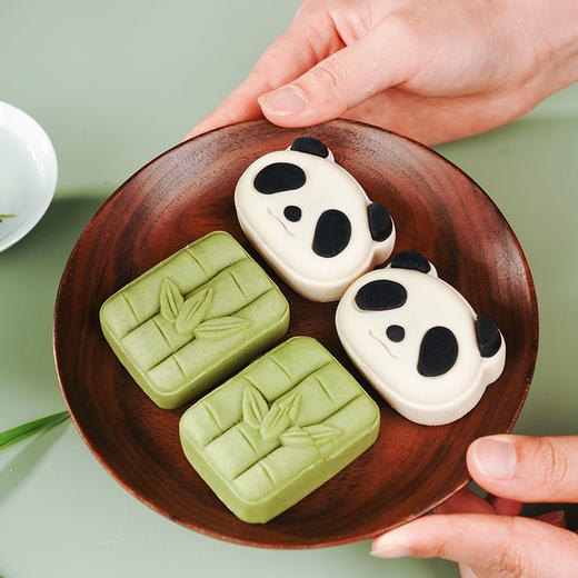 【-熊猫竹子糕点-】两个熊猫+两个竹竹、3件100元活动 商品图5