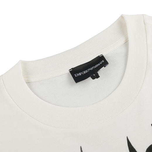 Emporio Armani 男士刺绣全新全棉短袖T恤 11997 商品图5