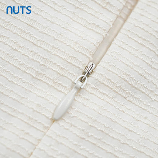 NUTS夏季时尚通勤风 纯色气质短裙429062319 商品图4