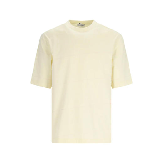 BURBERRY 巴宝莉 男士马术骑士徽标刺绣棉质圆领短袖T恤 黄色 8082027 B8639 商品图0