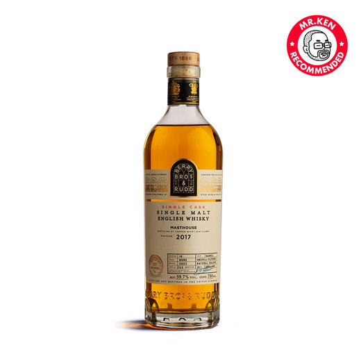 贝瑞兄弟与路德-铜铆钉（Masthouse）2017-6年单桶单一麦芽英格兰威士忌（2023夏季限定） 商品图1