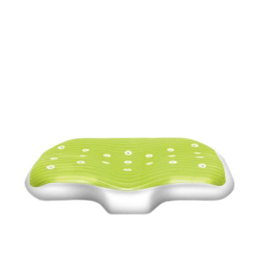 日本Achilles/阿基里斯蝶型凝胶颈椎枕头 加大记忆枕芯 慢回弹护颈保健睡眠枕 草绿色 适合低枕 商品图1