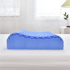阿基里斯（Achilles）日本可水洗黑科技无压枕 克莱因蓝TPE枕头 高弹波浪款加大 商品缩略图3