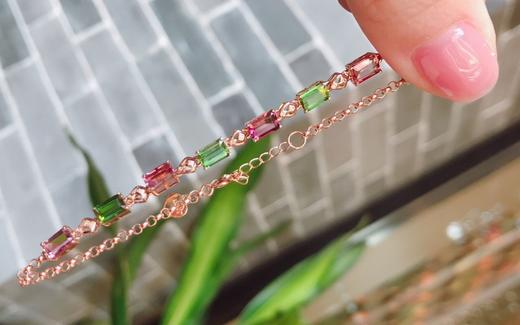 3.3ct 碧玺手链 商品图5