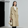 oldcolour秋季新款高级流行气质宽松长款百搭风衣外套女P340404A1 商品缩略图1