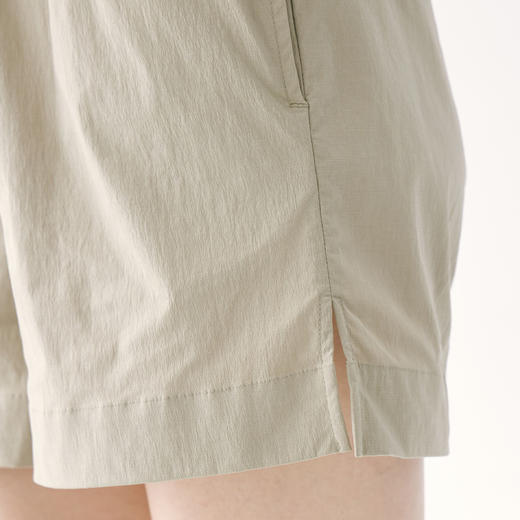 零意义 meanil 纸棉抽绳纹理休闲短裤 商品图9