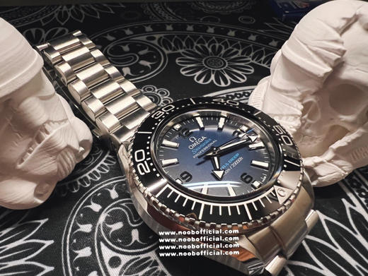 NOOB定制版『稀缺货源』欧米茄新“海王”登基。海洋宇宙ULTRA DEEP，一款潜水性能可以把劳力士鬼王按在地上摩擦的新海王。
渐变表盘，可黑可蓝 商品图10
