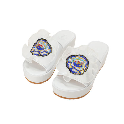 逍遥游真皮拖鞋 | 黑色百搭 白色简约 | 码数齐全 现货加急发 商品图7