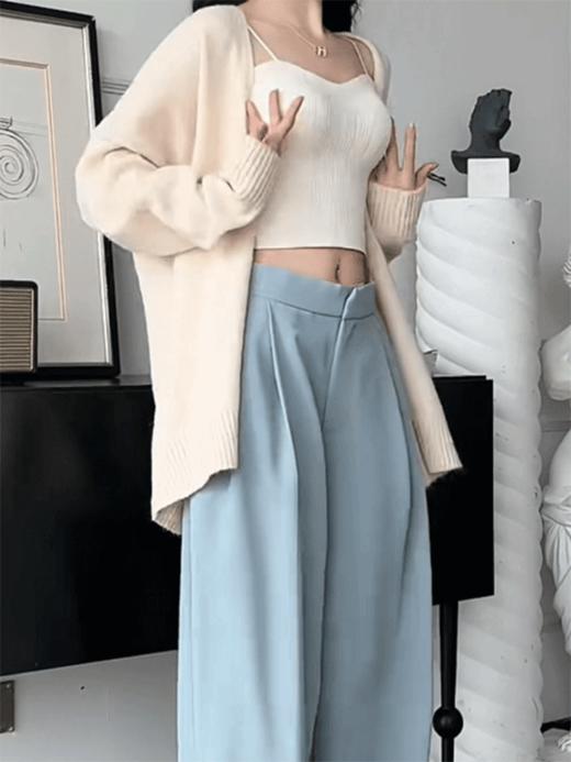 凉皮触感❗️ 自带杯垫❗️ 舒服到不想脱❗️【RUIDUO无痕冰丝美背】冰凉爽感不透杯✅ 遮副乳防走光✅ 内搭、外穿都很好看✅ 商品图4