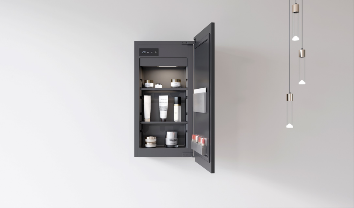 镜柜化妆品冰箱