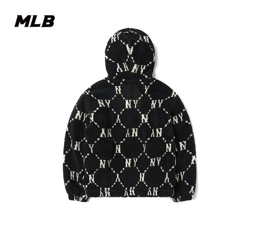 MLB男女卫衣NY洋基队情侣老花连帽拉链卫衣舒适款3AJPF1316 商品图2