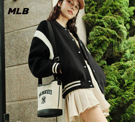 MLB男女情侣款学院风运动夹克时尚休闲外套23秋季新款3AJPV0934 商品图1