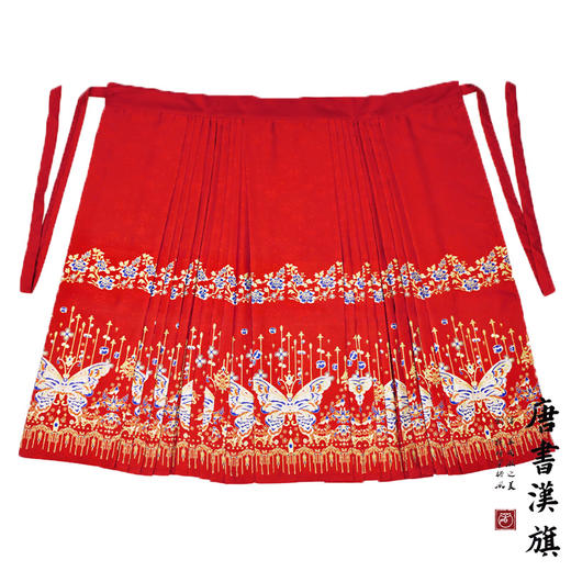 【蝶恋花·春趣】马面裙织金妆花改良国风新中式蝶戏花马面套装 商品图8