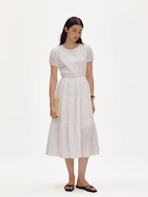 shyshystill/shy202304010/复古带袖经典分割连衣裙 商品图3