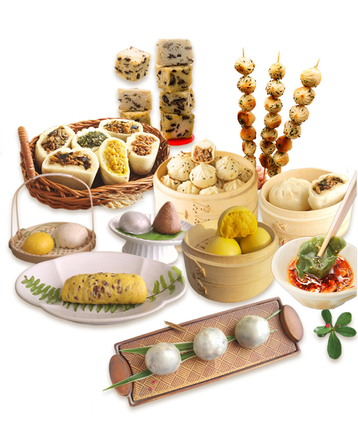 手工有机全麦包子面点组合装 | 主食面点糕点早餐下午茶 木耳糕 顺丰