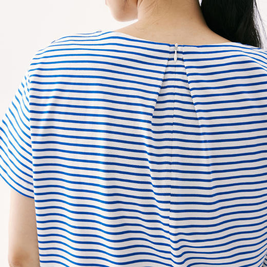 零意义 meanil 100%PIMA棉条纹拉链上衣 商品图11