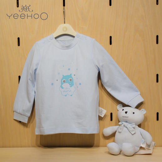 英氏-内衣类（常年）B8怪草净蓝套衣 商品图0