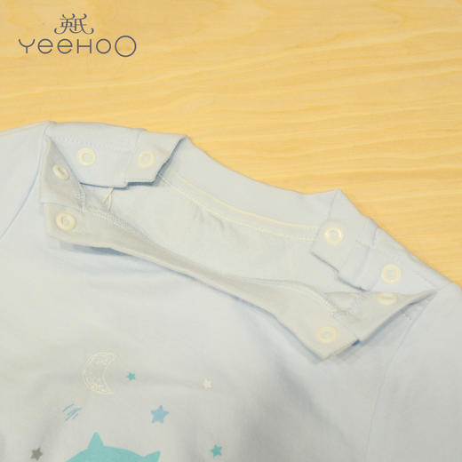 英氏-内衣类（常年）B8怪草净蓝套衣 商品图1