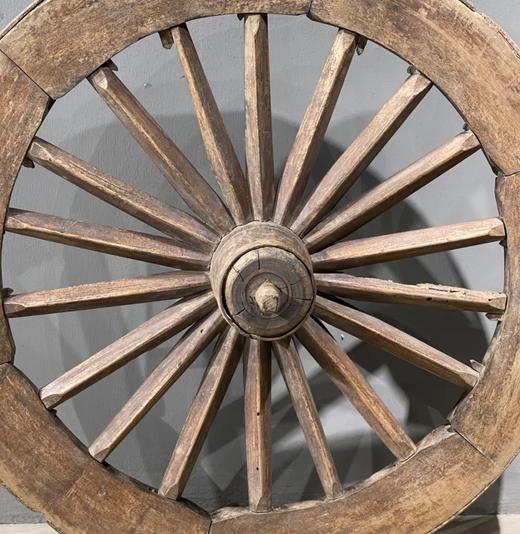 硬木镶铁大车轮，顺丰包邮 商品图3