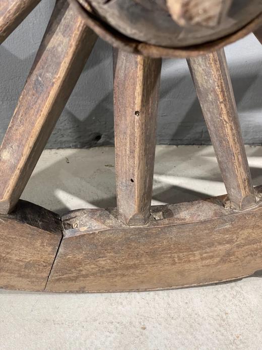 硬木镶铁大车轮，顺丰包邮 商品图6