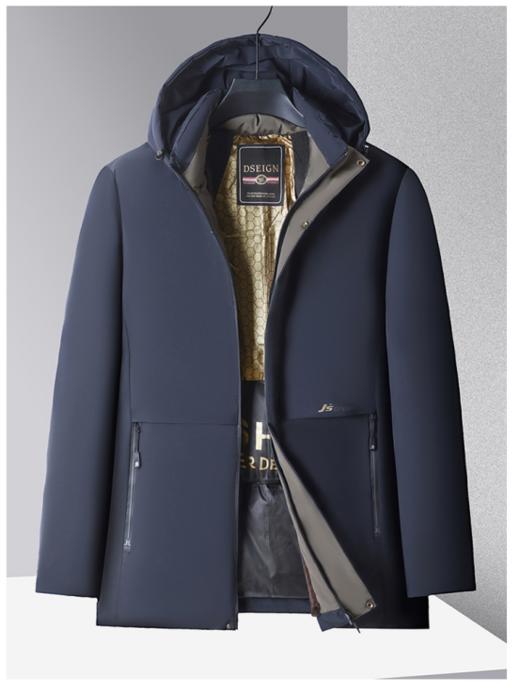 🌺【反季福利】黑金石墨烯男士加绒棉服4538款：👏1、好版型为男士量身裁剪🗑️ 匠心细节 人性化贴心设计时尚大气 简而不凡 美观与实用并存❤️ 商品图1