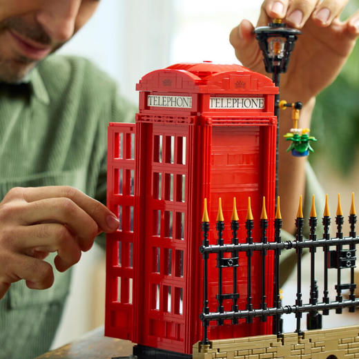 乐高积木  L21347	创意高手伦敦红色电话亭 商品图2