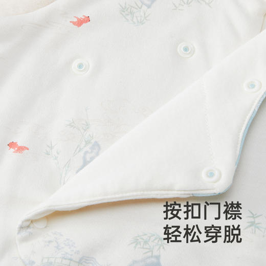 【商场同款】英氏儿童家居服套装春夏透气竹纤维睡衣儿童背心裤子 商品图2