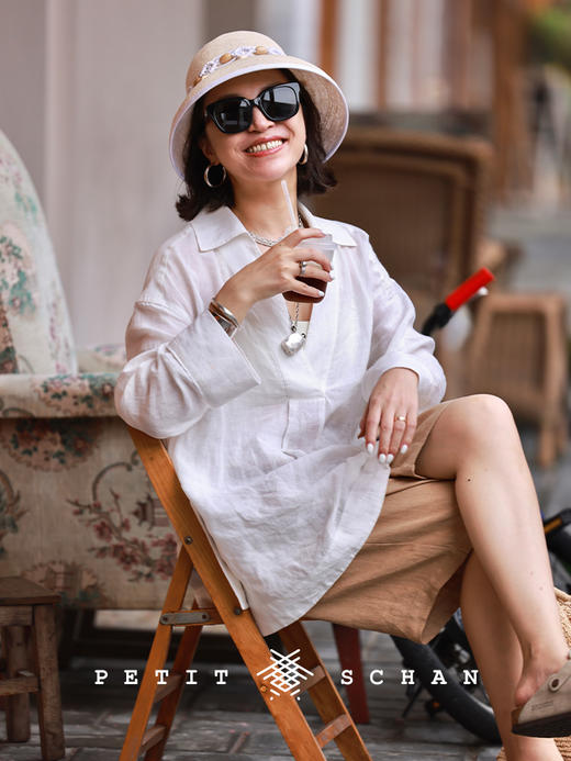 PETIT SCHAN小闪 JEW#019 Circle Schan Plus+ 大闪圈儿 925纯银超大号素圈耳环 商品图2