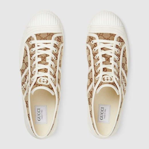 GUCCI 古驰 男士GG帆布休闲运动鞋 混色 759055 FAC19 9756 商品图2