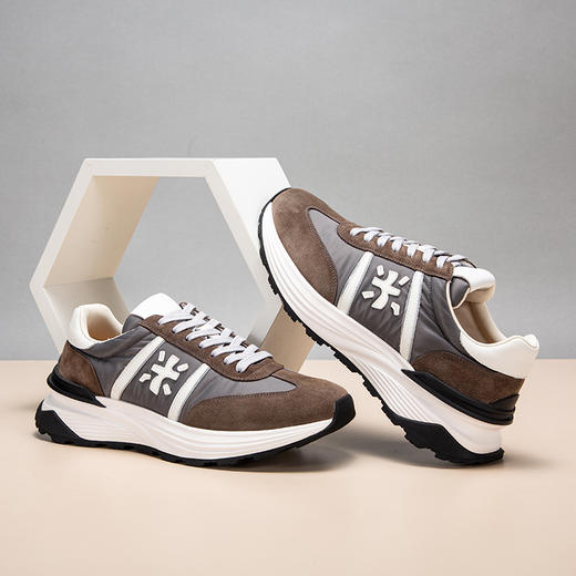 CHCH平衡鞋真牛皮男式潮流时尚百搭休闲鞋减震运动鞋CM2A2431 商品图1