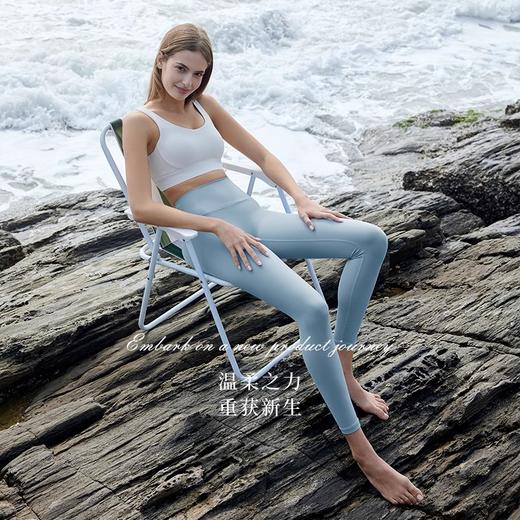 跃牌 【欲动春风】系列 女夏瑜伽裤轻薄裸感无尴尬线紧身高腰提臀透气健身运动裤32388 商品图3