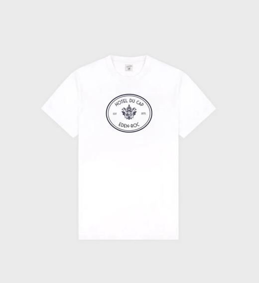 Sporty & Rich - Eden Crest Kennedy T-Shirt - White - 女装 - T恤 - 白色 商品图0