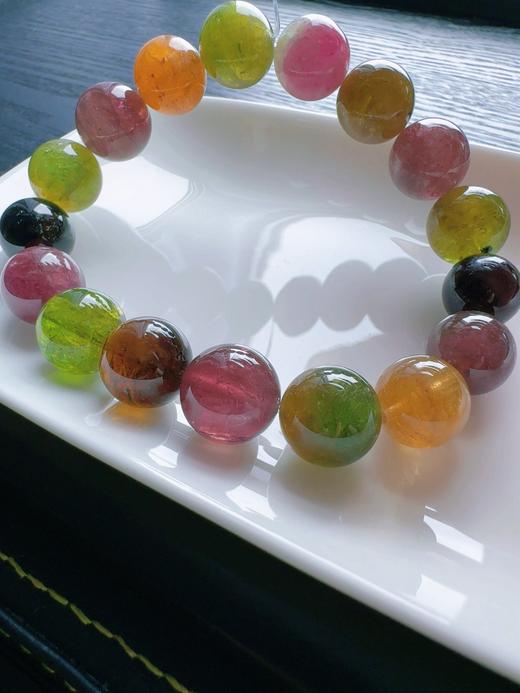 58.63g 13mm 碧玺手链 商品图0