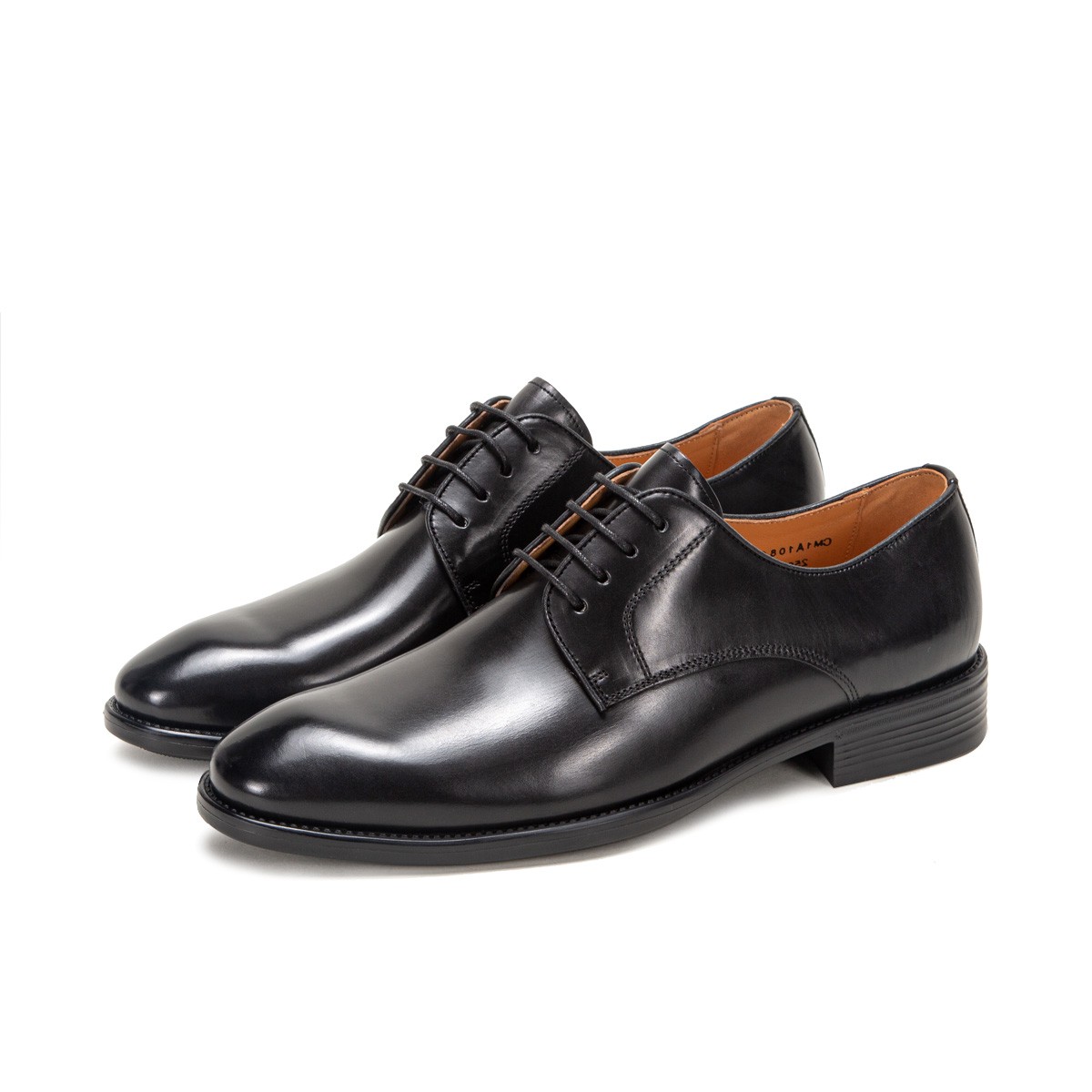 男士商务皮鞋英伦手工擦色德比职业通勤平衡鞋CM1A1081