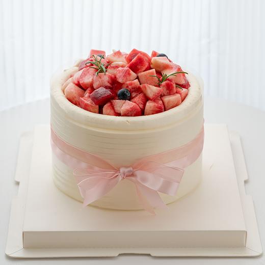 冰淇淋蛋糕 新鲜桃子 满满冰淇凌 商品图0