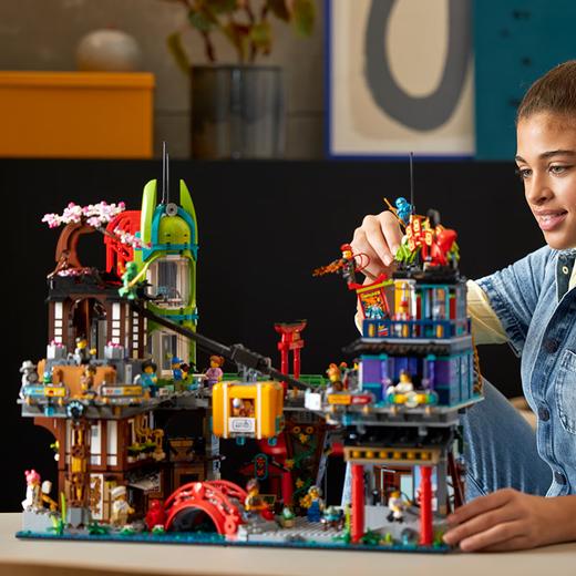 乐高积木L71799乐高幻影忍者系列幻影忍者城市市集 商品图3