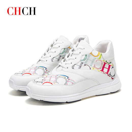 CHCHP祈祈涂鸦时尚个性女士单鞋CM2B5171 商品图0