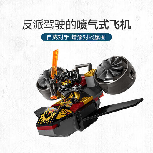 乐高积木71798乐高幻影忍者系列妮雅与阿林的幼龙大战 商品图3