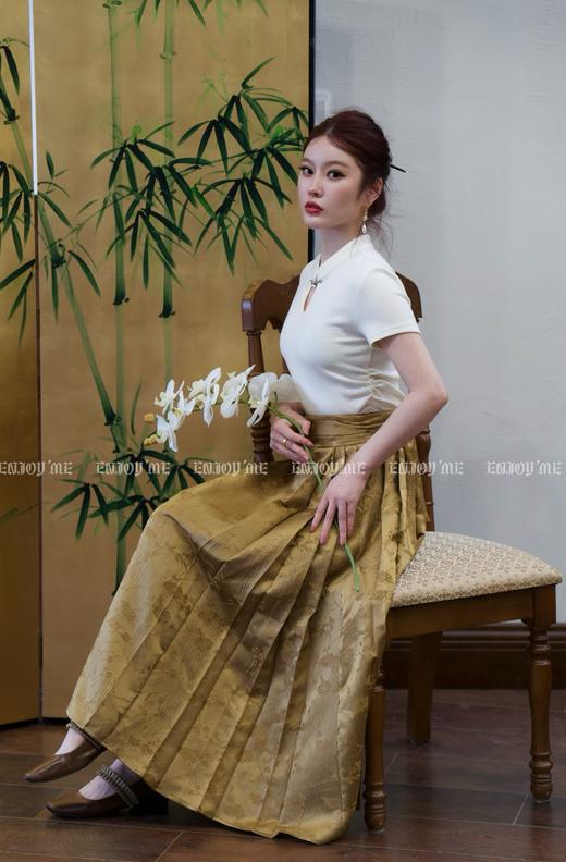 【门店同款】ENJOY春季云敛-续诗中式上衣 155992999 商品图0