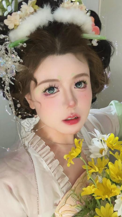 Dreamcon C girl  日抛 青衣罗刹 直径14.5mm 商品图5