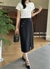 4BSR045529#开叉半裙 商品缩略图1