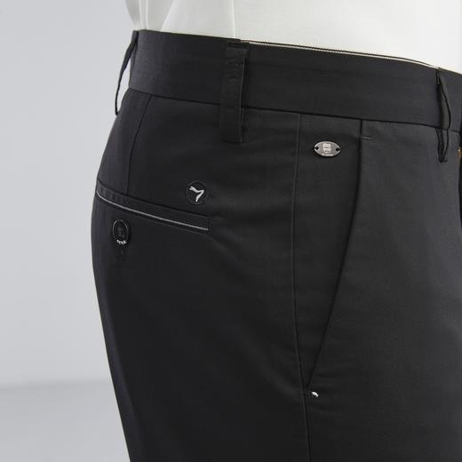 【含竹纤维】柒牌男士休闲裤夏季薄款青年商务男装直筒长裤子	124H71390 商品图4