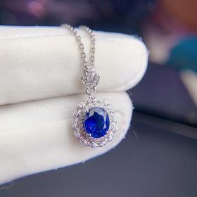 1.1ct 1.17g 蓝宝石吊坠