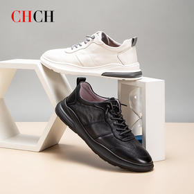 CHCH平衡鞋柔软牛皮百搭运动休闲潮流真皮男鞋CM1A2361