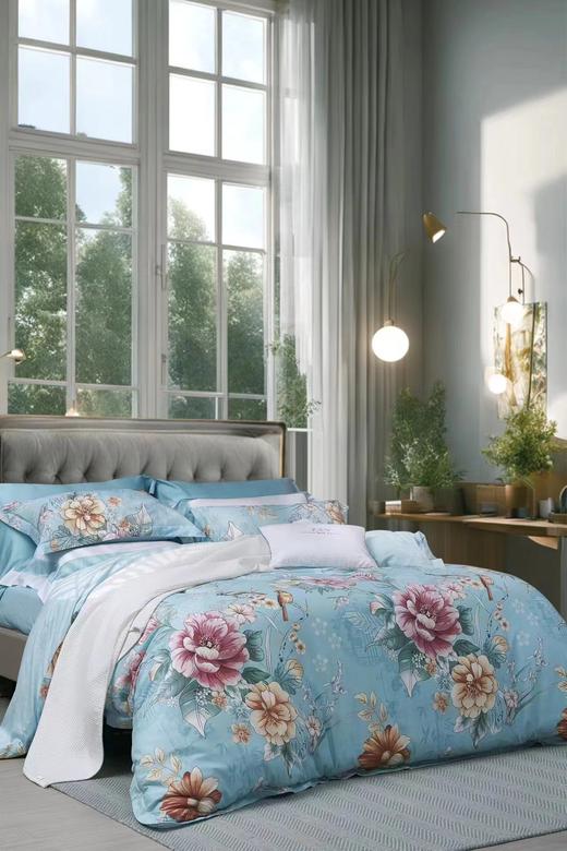 4F 富安娜家纺 长绒棉四件套 商品图0