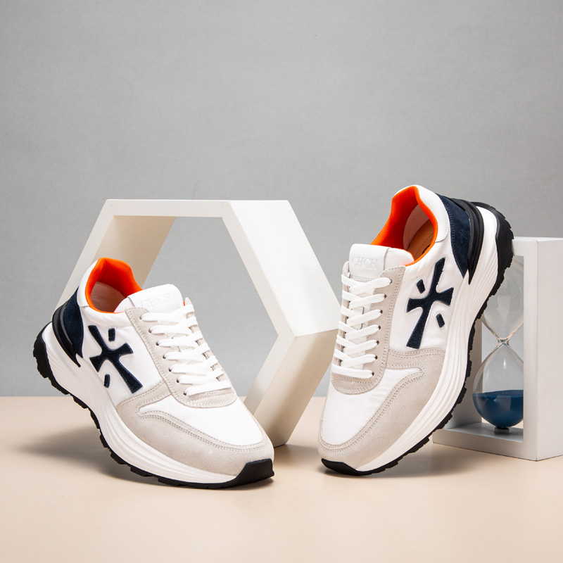 CHCH平衡鞋牛皮拼接男鞋时尚百搭运动休闲鞋CM2A2432